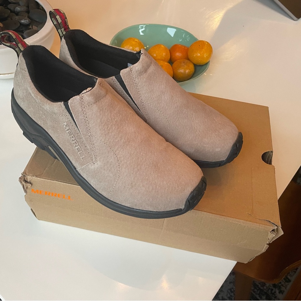 NEW Never Worn Merrell Jungle Moc Classic Taupe J60801